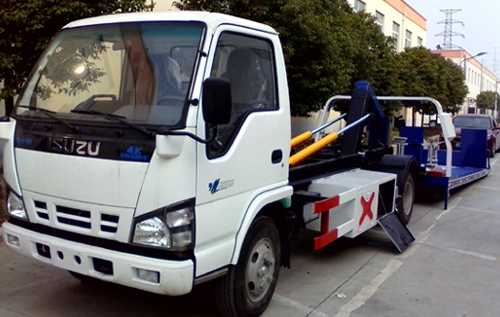 庆铃五十铃全落地式清障车