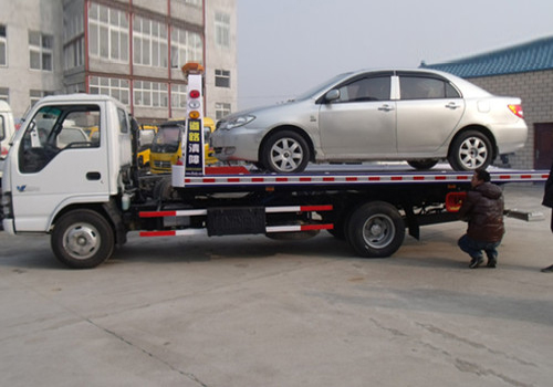 庆铃五十铃一拖二清障车
