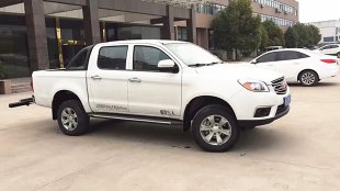 江铃皮卡清障车地库清障拖车