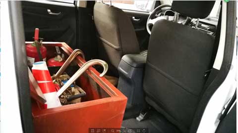 江铃地库皮卡清障车