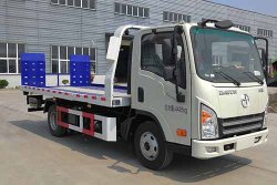 大运国六蓝牌一拖二清障车